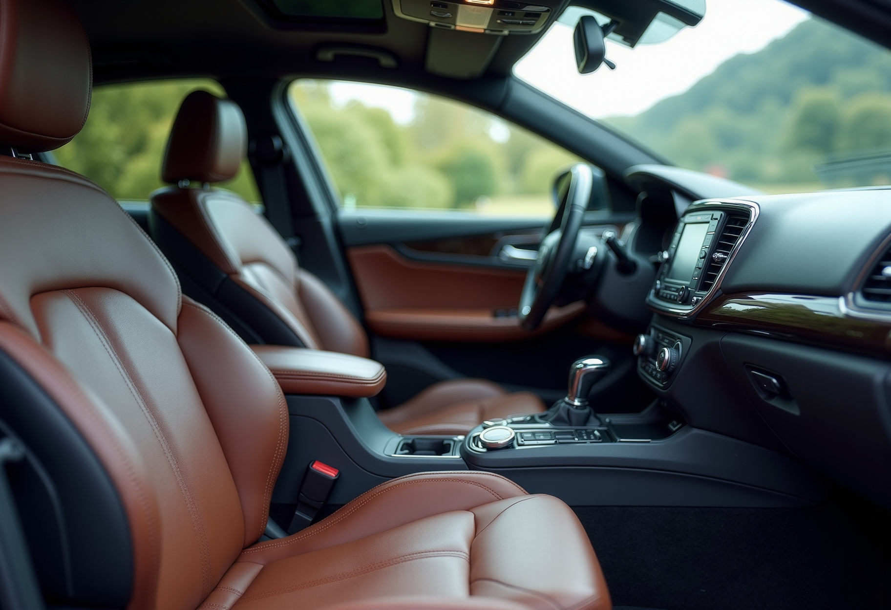 Spotless interior