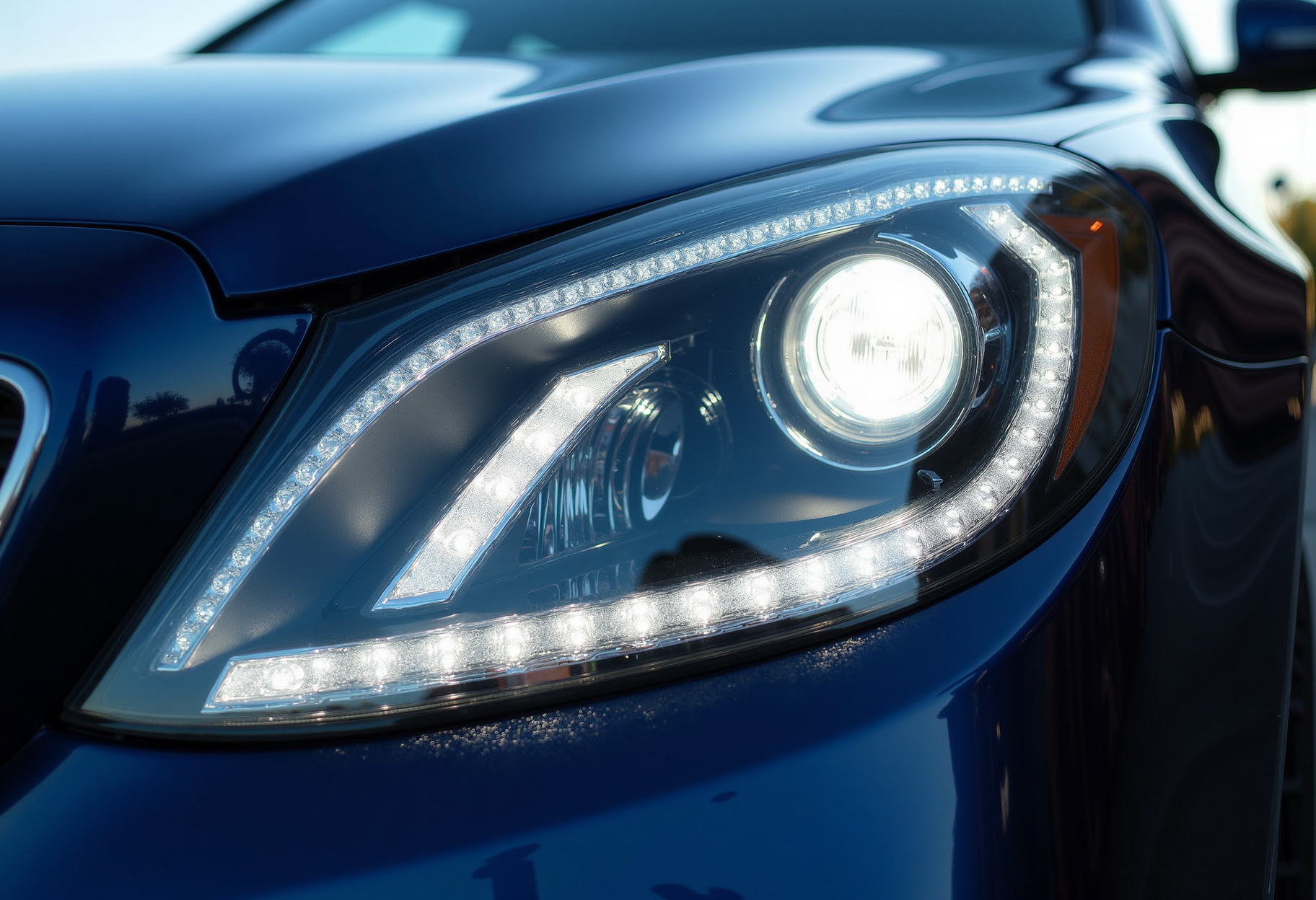 Crystal headlights